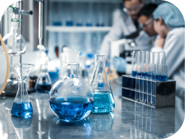 Life Sciences A view inside of an airport.