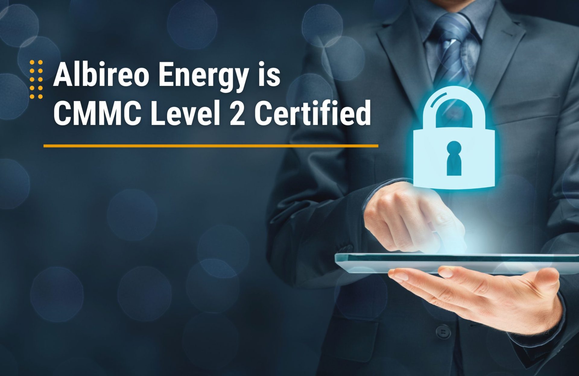 Albireo Energy Earns Government Data Privacy Certification 